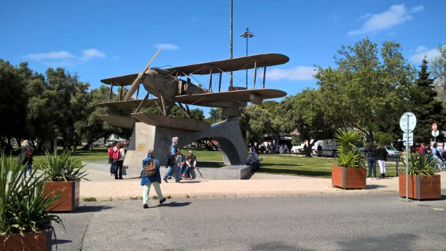 Lissabon, Monument luchtvaartpionier Sacadura Cabral